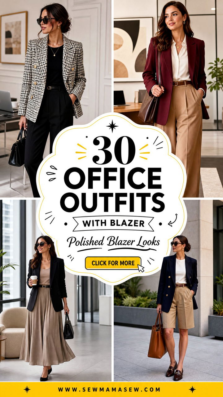 30 Office Outfits With Blazer Polished Looks To Copy - 30 Office Outfits With Blazer: Polished Looks To Copy
