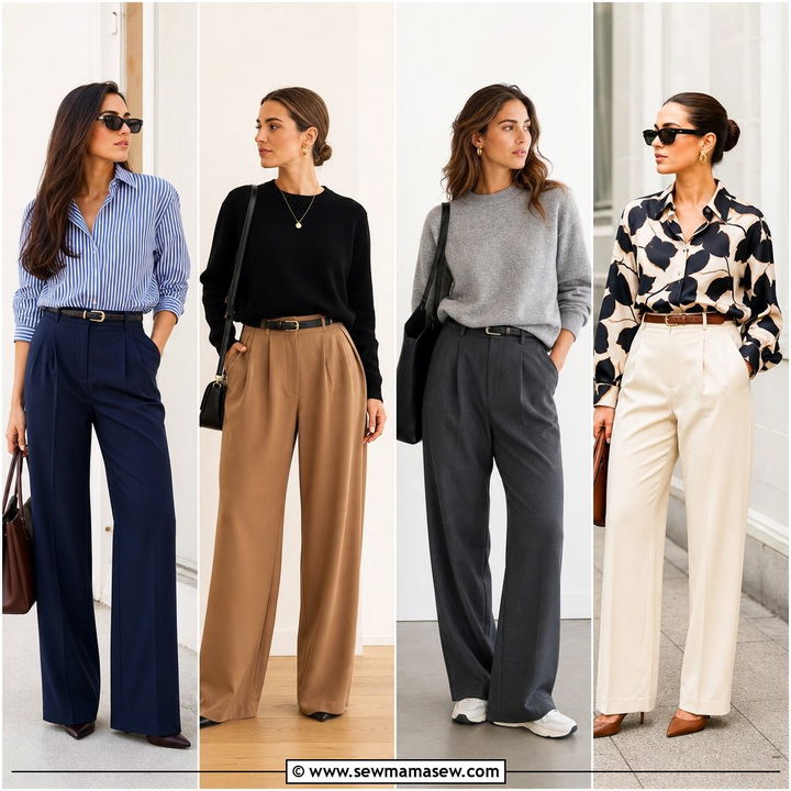 30 Office Outfits With Trousers for Sharp Work Style Now
