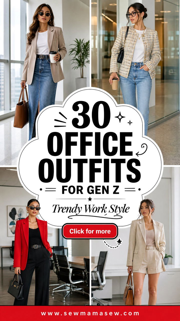 30 Office outfits for Gen Z for Trendy Work Style Today - 30 Office outfits for Gen Z for Trendy Work Style Today