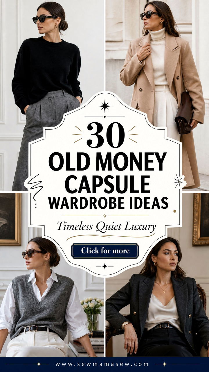 30 Old Money Capsule Wardrobe Ideas For Timeless Style - 30 Old Money Capsule Wardrobe Ideas For Timeless Style