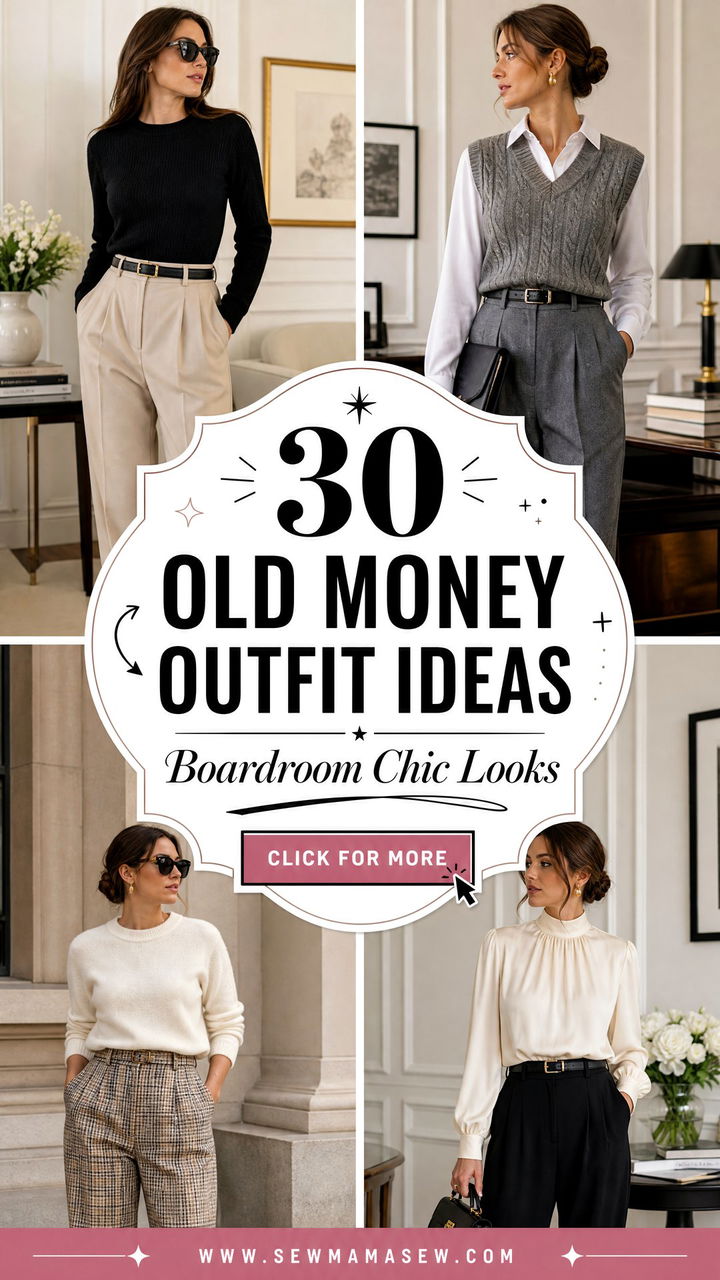 30 Old Money Outfit Ideas for Work That Look Boardroom Chic - 30 Old Money Outfit Ideas for Work That Look Boardroom Chic