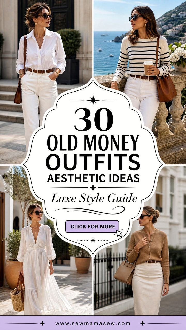 30 Old Money Outfits Aesthetic Ideas for Luxe Style - 30 Old Money Outfits Aesthetic Ideas for Luxe Style