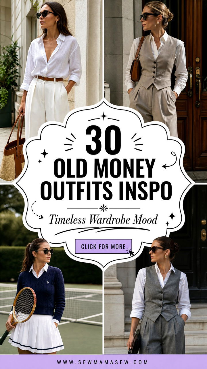 30 Old Money Outfits Inspo for a Timeless Wardrobe - 30 Old Money Outfits Inspo for a Timeless Wardrobe