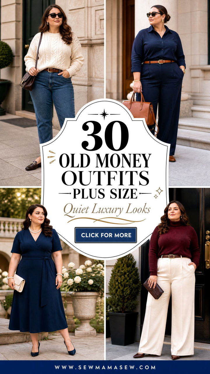 30 Old Money Outfits Plus Size for Quiet Luxury Looks - 30 Old Money Outfits Plus Size for Quiet Luxury Looks