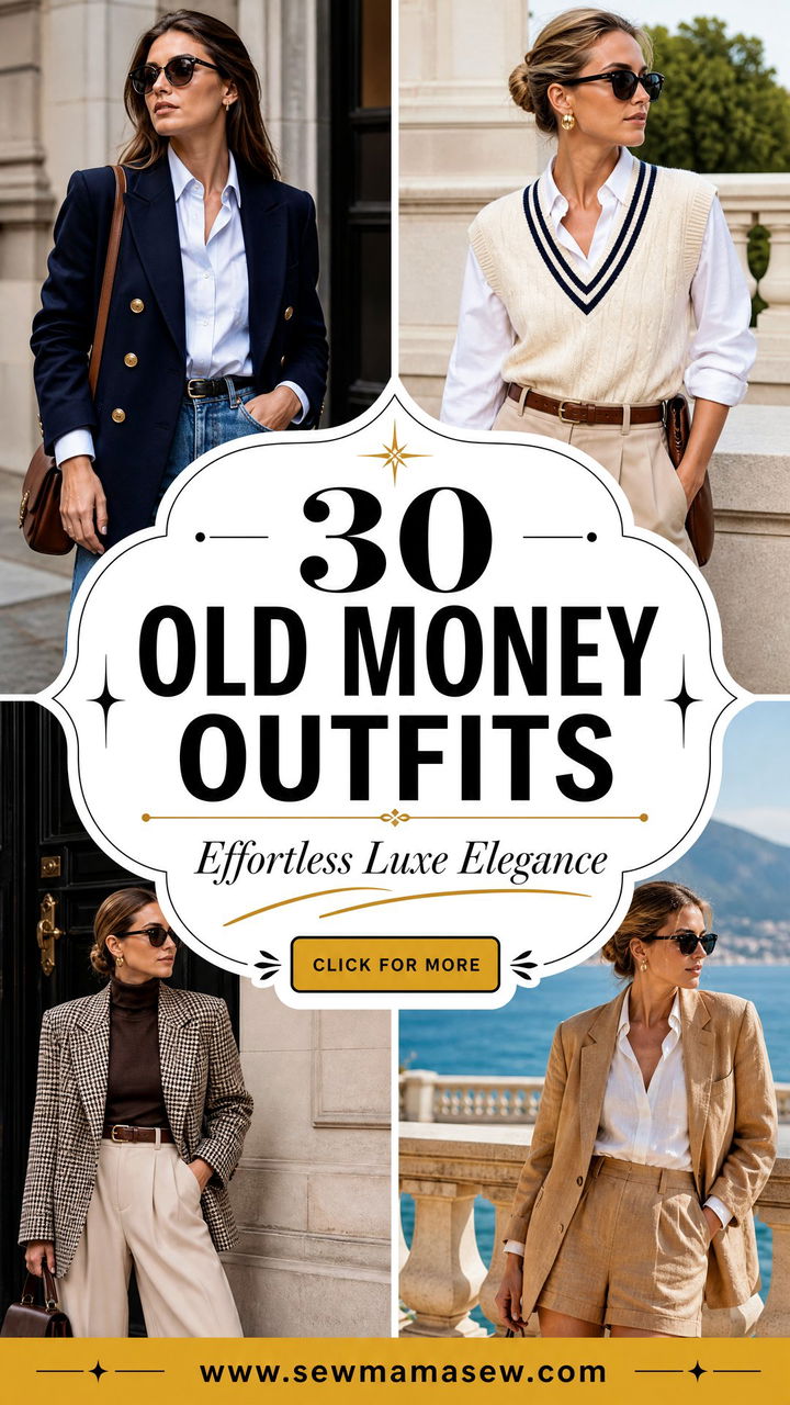 30 Old Money Outfits to Copy for Effortless Elegance - 30 Old Money Outfits to Copy for Effortless Elegance