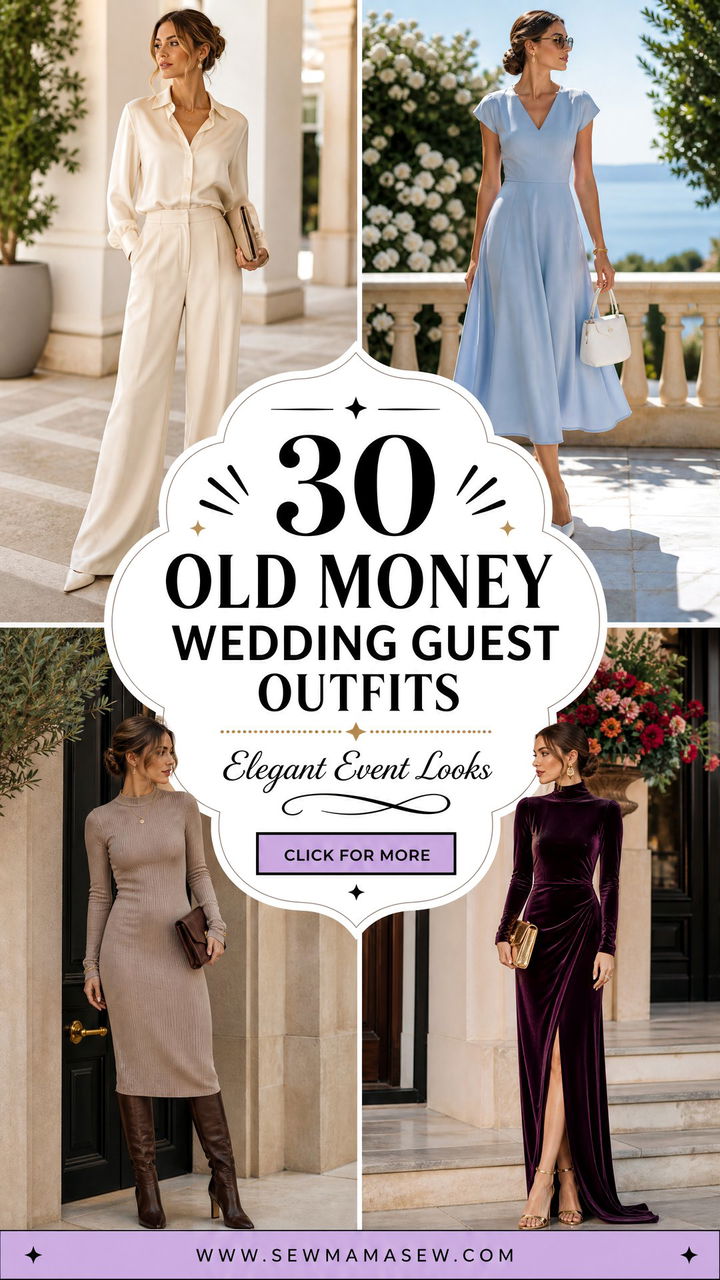 30 Old Money Wedding Guest Outfits for Elegant Events - 30 Old Money Wedding Guest Outfits for Elegant Events
