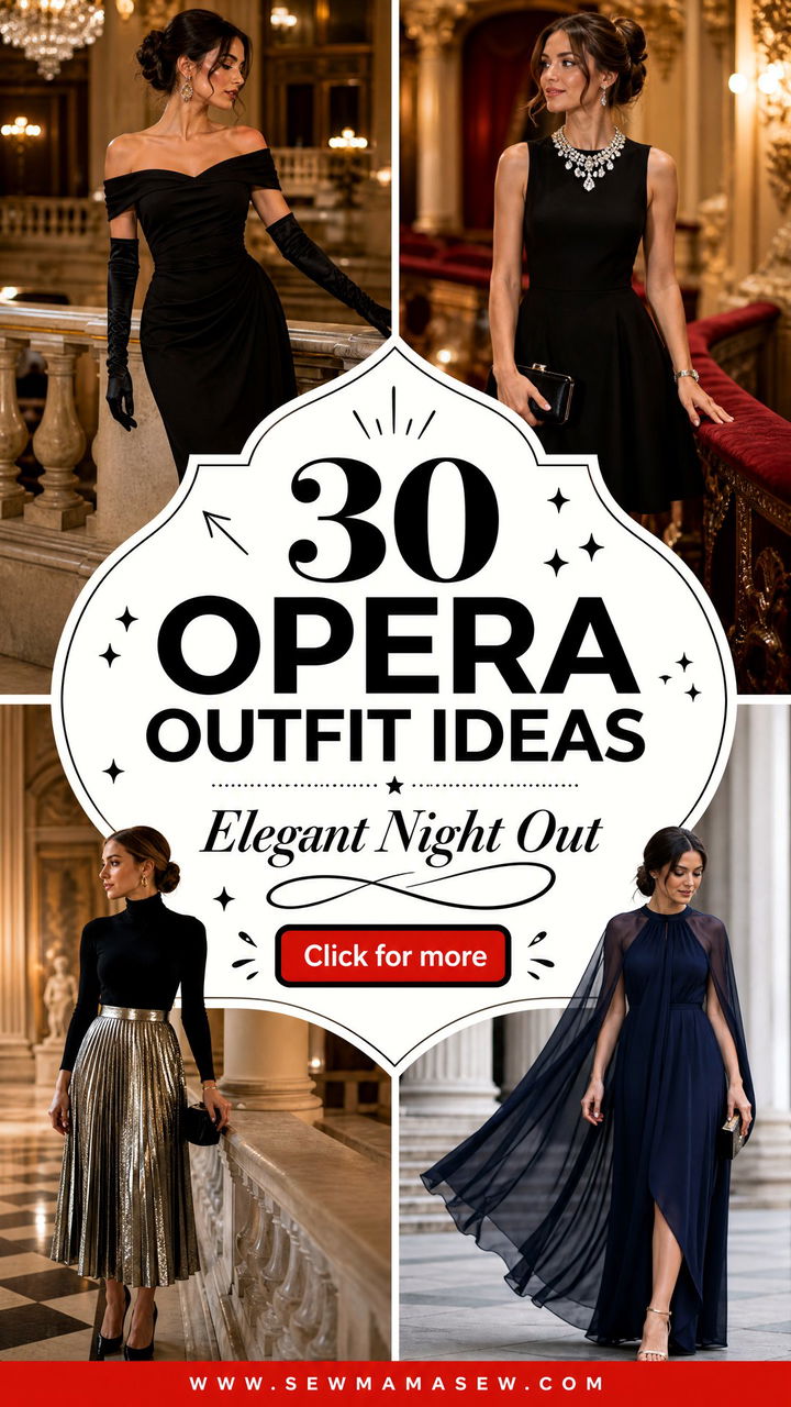 30 Opera Outfit Ideas for an Elegant Night Out - 30 Opera Outfit Ideas for an Elegant Night Out
