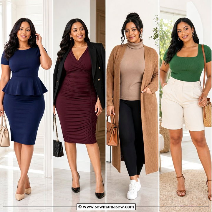 30 Outfit Ideas For Big Bust To Look Balanced And Chic