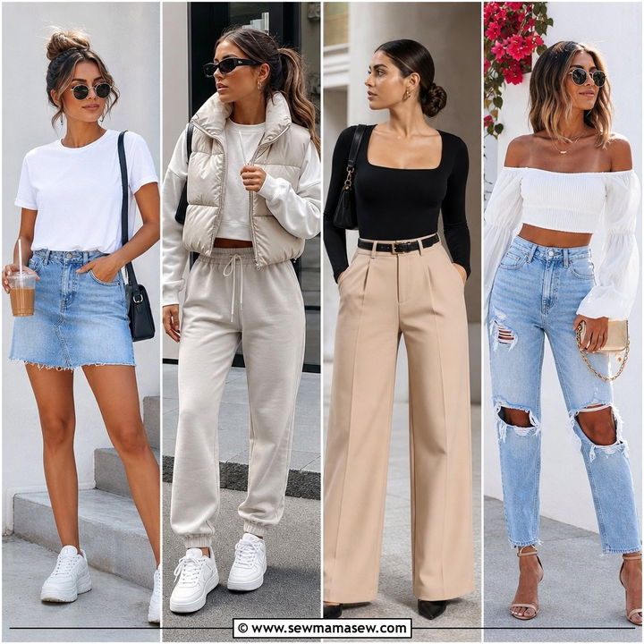 30 Outfit Ideas for College Girls to Wear All Semester Long