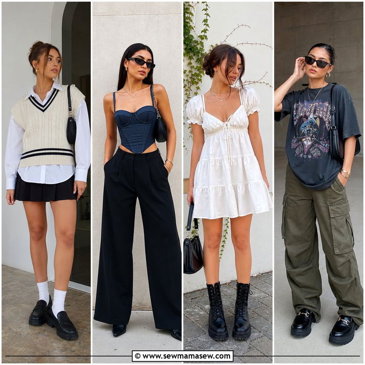 30 Outfit Ideas for Gen Z Women With Trendy Polish Now