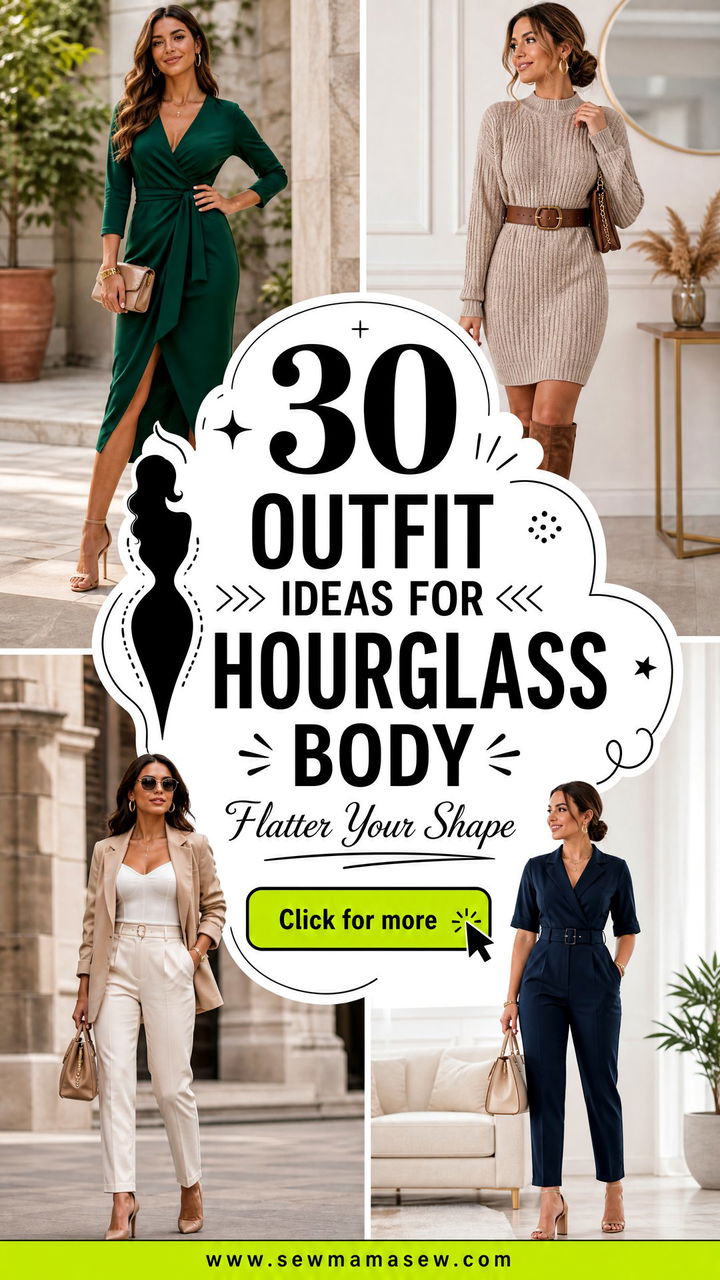 30 Outfit Ideas for Hourglass Body to Flatter Your Shape - 30 Outfit Ideas for Hourglass Body to Flatter Your Shape