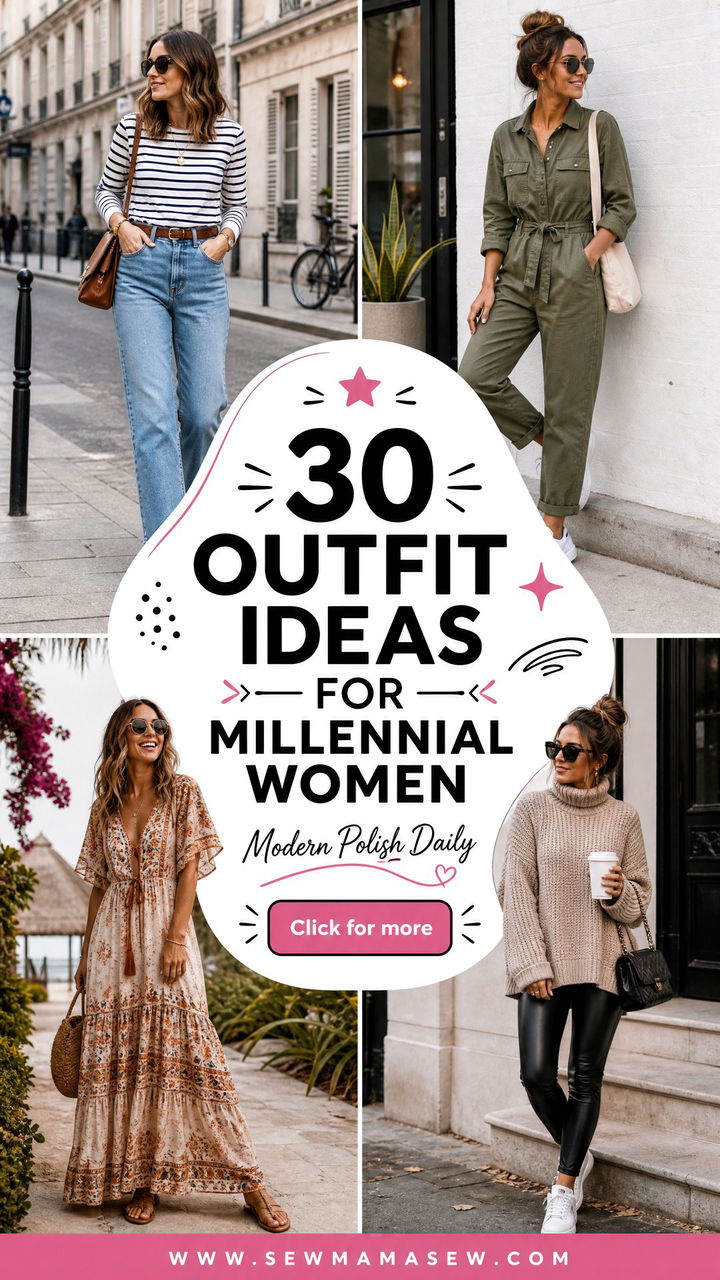 30 Outfit Ideas for Millennial Women With Modern Polish - 30 Outfit Ideas for Millennial Women With Modern Polish