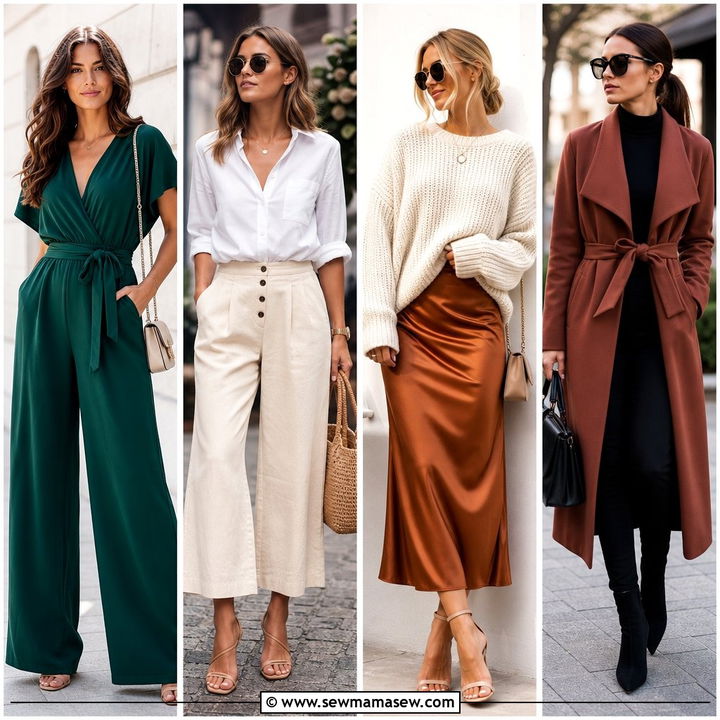 30 Outfit Ideas for Wide Hips to Balance Your Silhouette