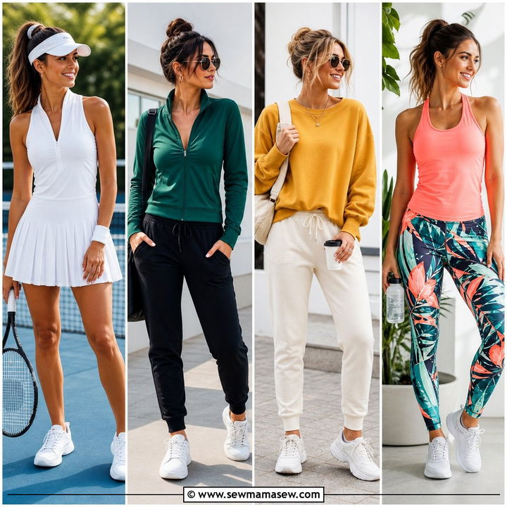 30 Outfit Ideas for Women Over 40 Athleisure Chic Looks