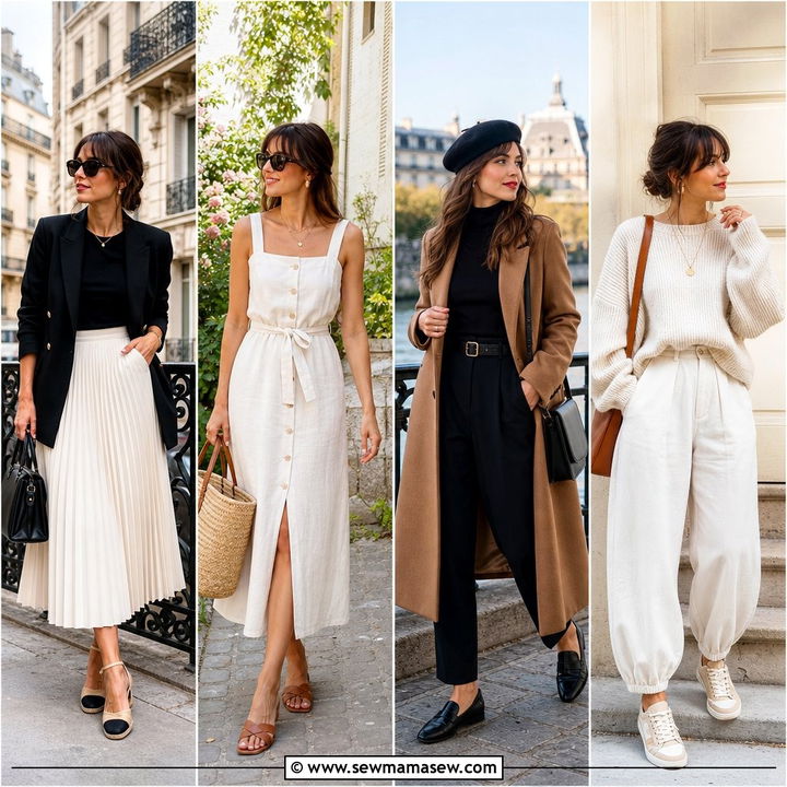 30 Paris Outfits Aesthetic Ideas for Chic French-Girl Style