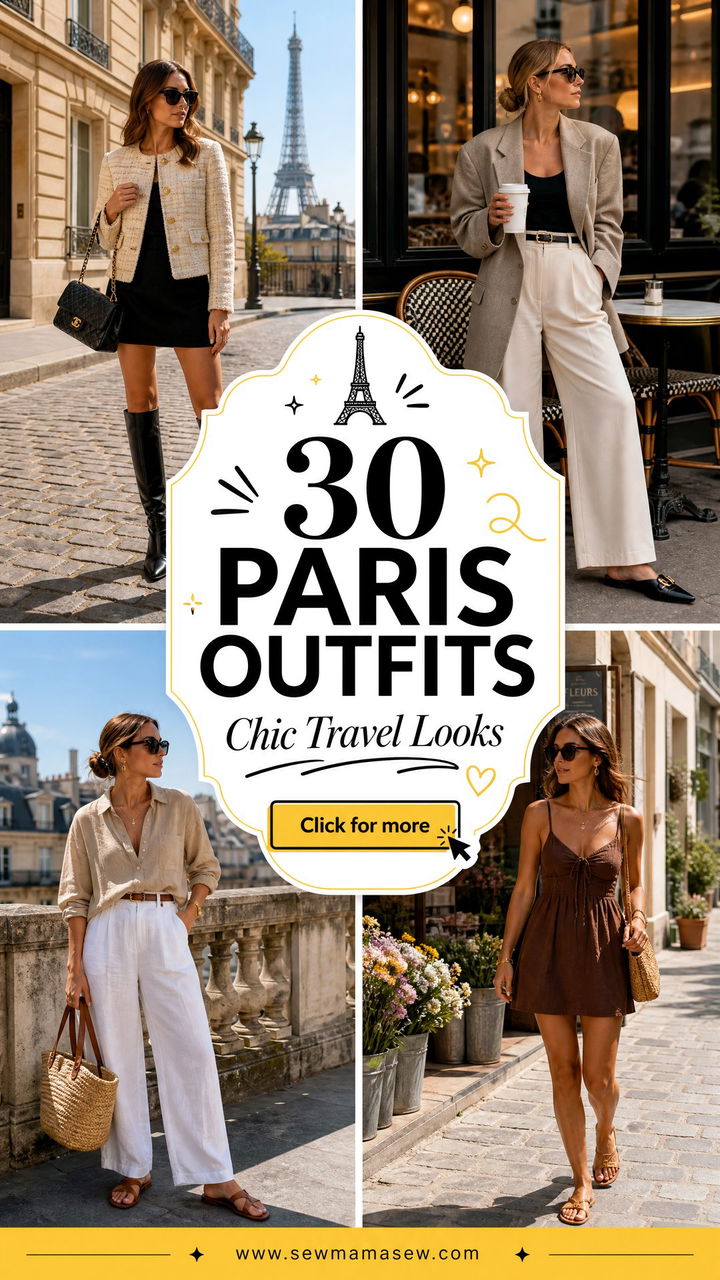 30 Paris Outfits To Copy For Chic Travel-Inspired Looks - 30 Paris Outfits To Copy For Chic Travel-Inspired Looks