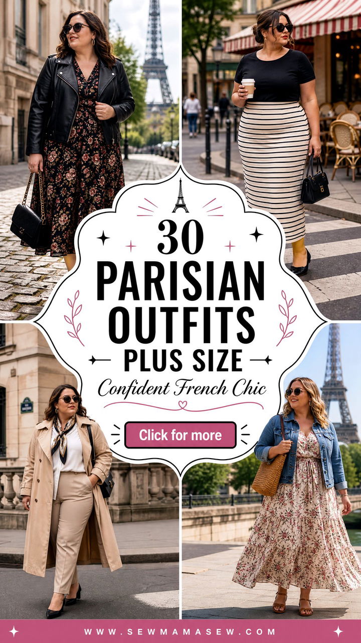 30 Parisian Outfits Plus Size For Chic Confident Style - 30 Parisian Outfits Plus Size For Chic, Confident Style