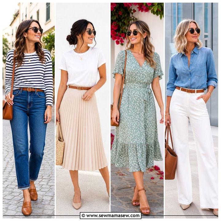 30 Parisian Summer Outfit Ideas for Chic Warm-Weather Looks