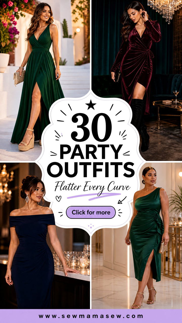 30 Party Outfits for Pear Shape Figures That Flatter - 30 Party Outfits for Pear Shape Figures That Flatter