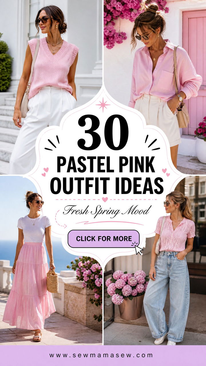 30 Pastel Pink Outfit Ideas Spring Looks for a Fresh Mood - 30 Pastel Pink Outfit Ideas Spring Looks for a Fresh Mood