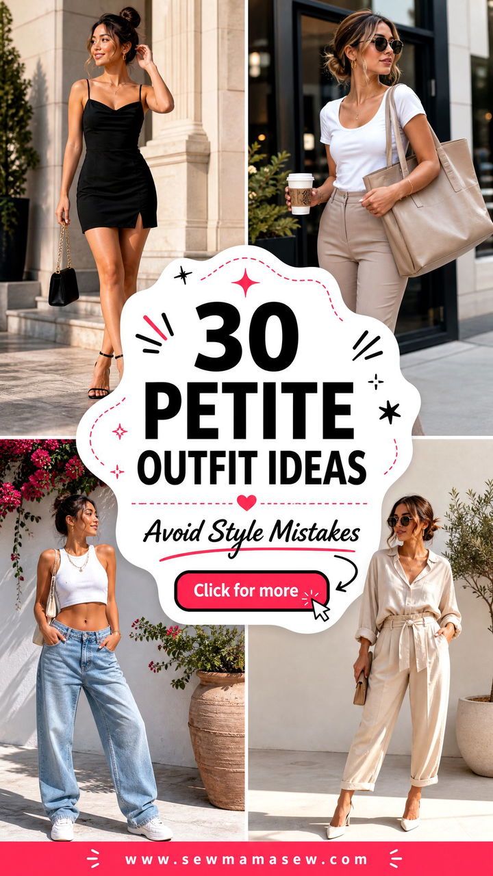 30 Petite Outfit Ideas Mistakes to Avoid for Flattering Looks - 30 Petite Outfit Ideas Mistakes to Avoid for Flattering Looks