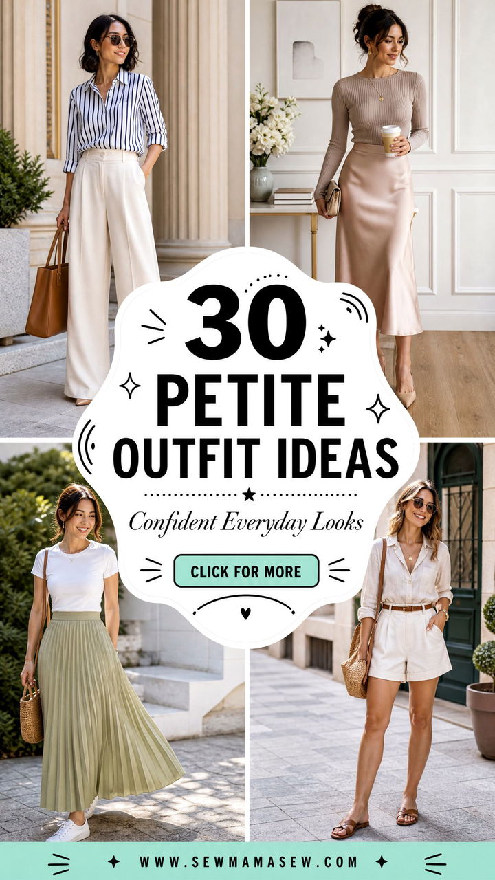 30 Petite Outfit Ideas Tips for Confident Everyday Looks - 30 Petite Outfit Ideas Tips for Confident Everyday Looks