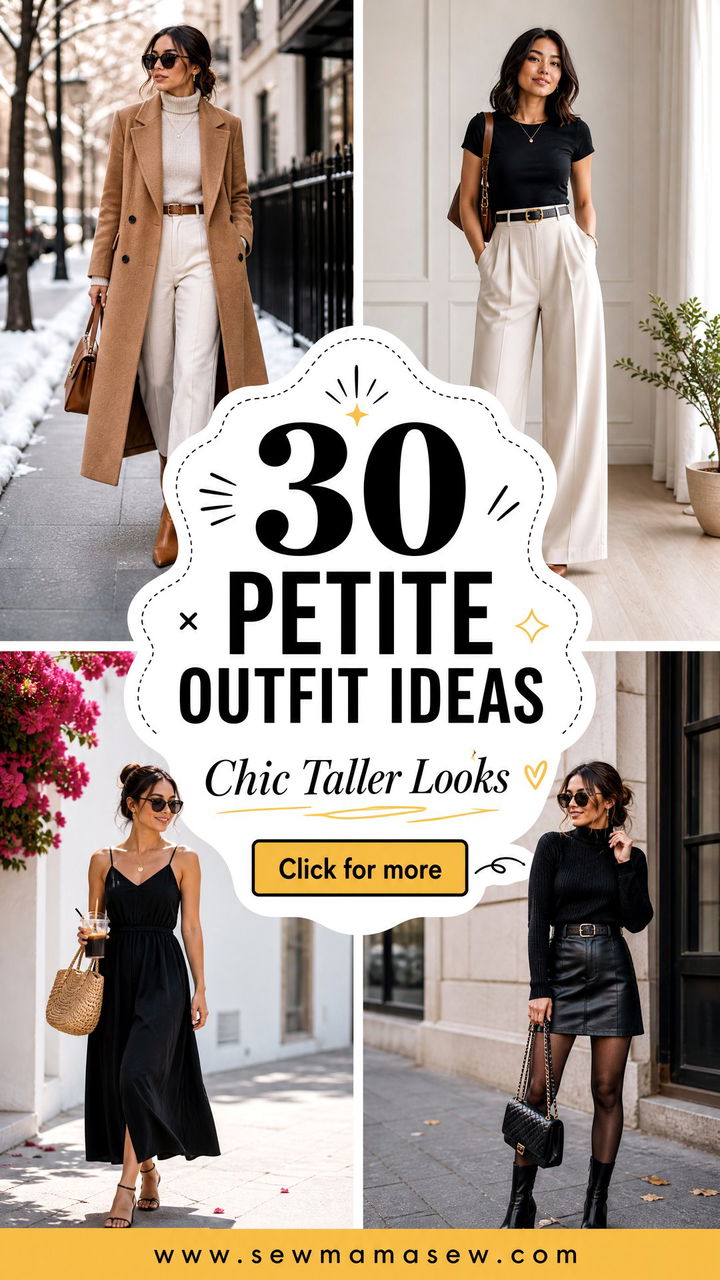 30 Petite Outfit Ideas for Women to Look Chic and Taller Today - 30 Petite Outfit Ideas for Women to Look Chic and Taller Today
