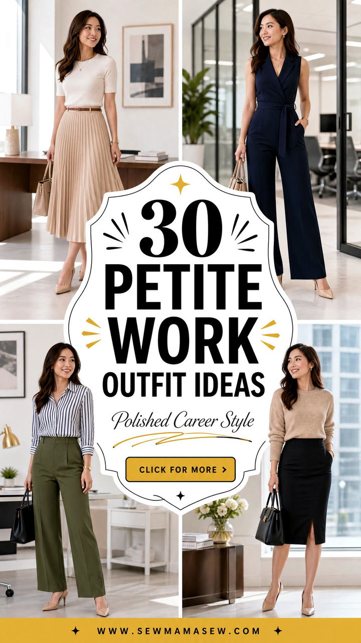 30 Petite Work Outfit Ideas 2026 For Polished Career Style - 30 Petite Work Outfit Ideas 2026 For Polished Career Style
