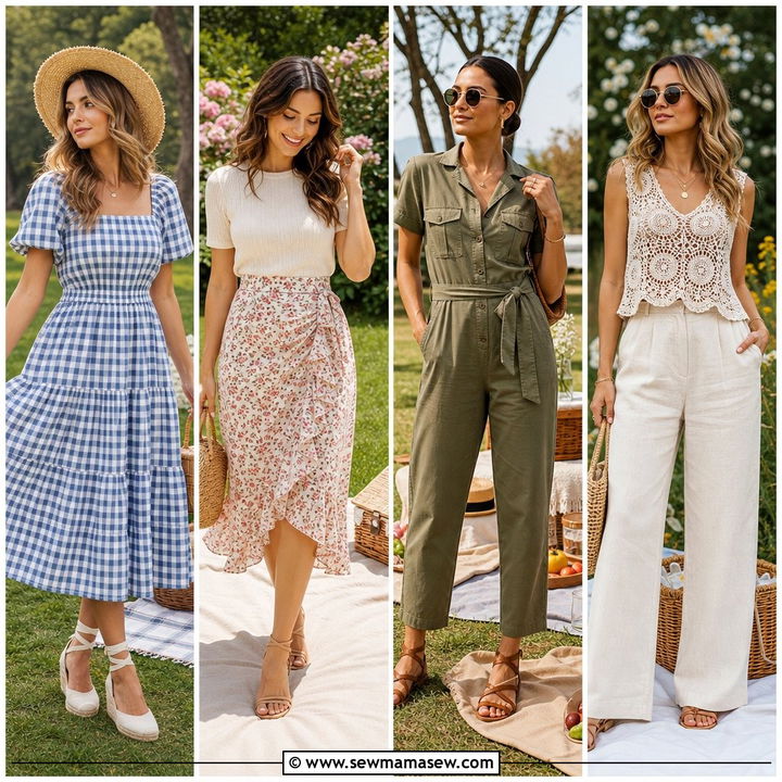 30 Picnic Outfits for Women Over 40: Fresh Summer Style
