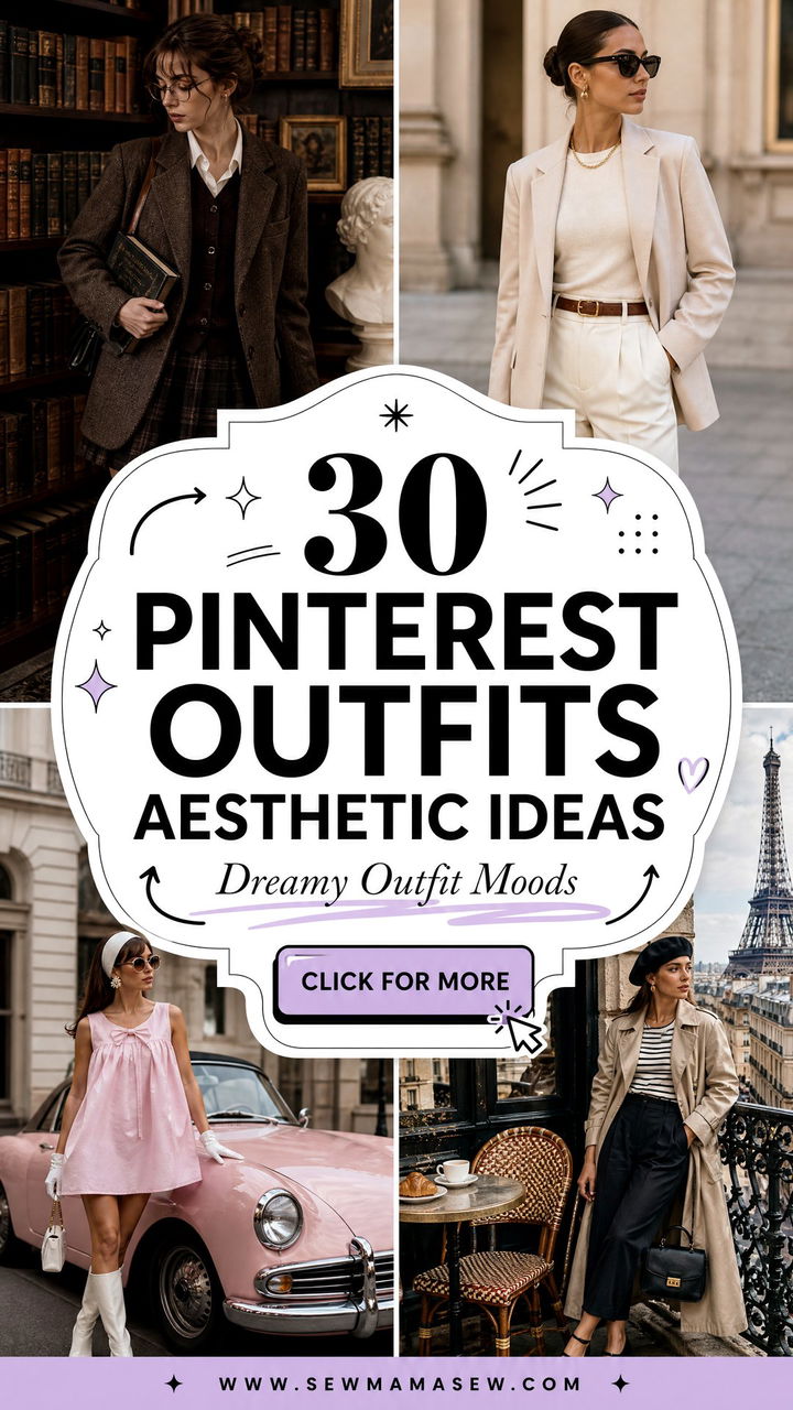 30 Pinterest Outfits Aesthetic Ideas for Dreamy Looks - 30 Pinterest Outfits Aesthetic Ideas for Dreamy Looks