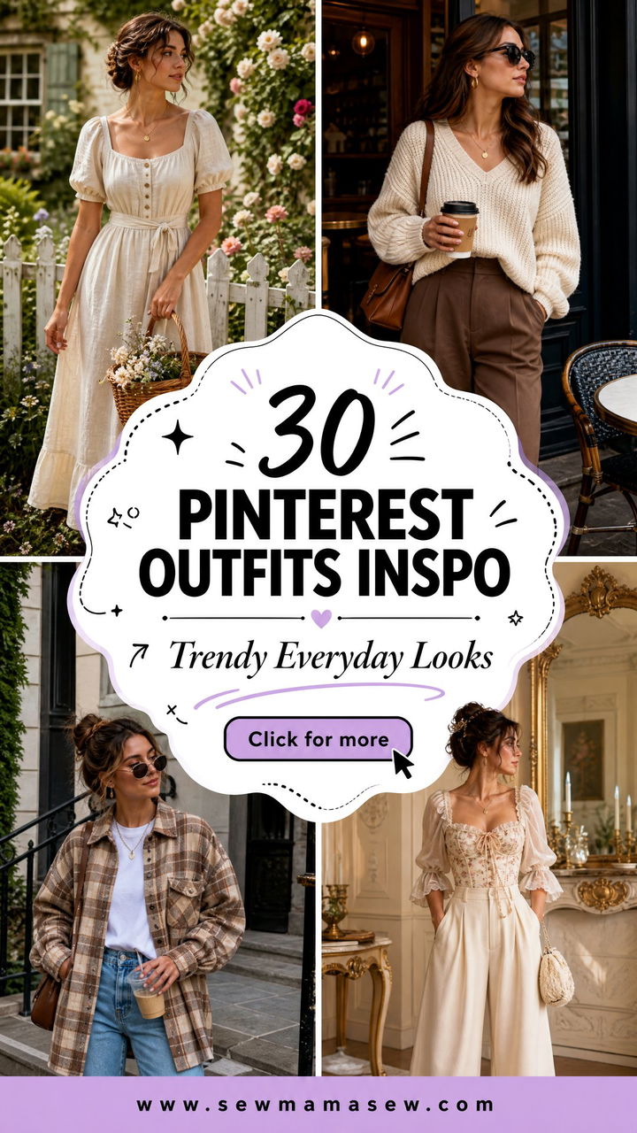 30 Pinterest Outfits Inspo for Trendy Everyday Looks - 30 Pinterest Outfits Inspo for Trendy Everyday Looks