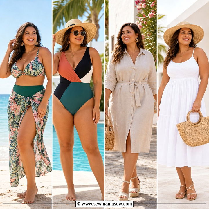 30 Plus Size Beach Outfits: Flattering Looks For Sunny Days