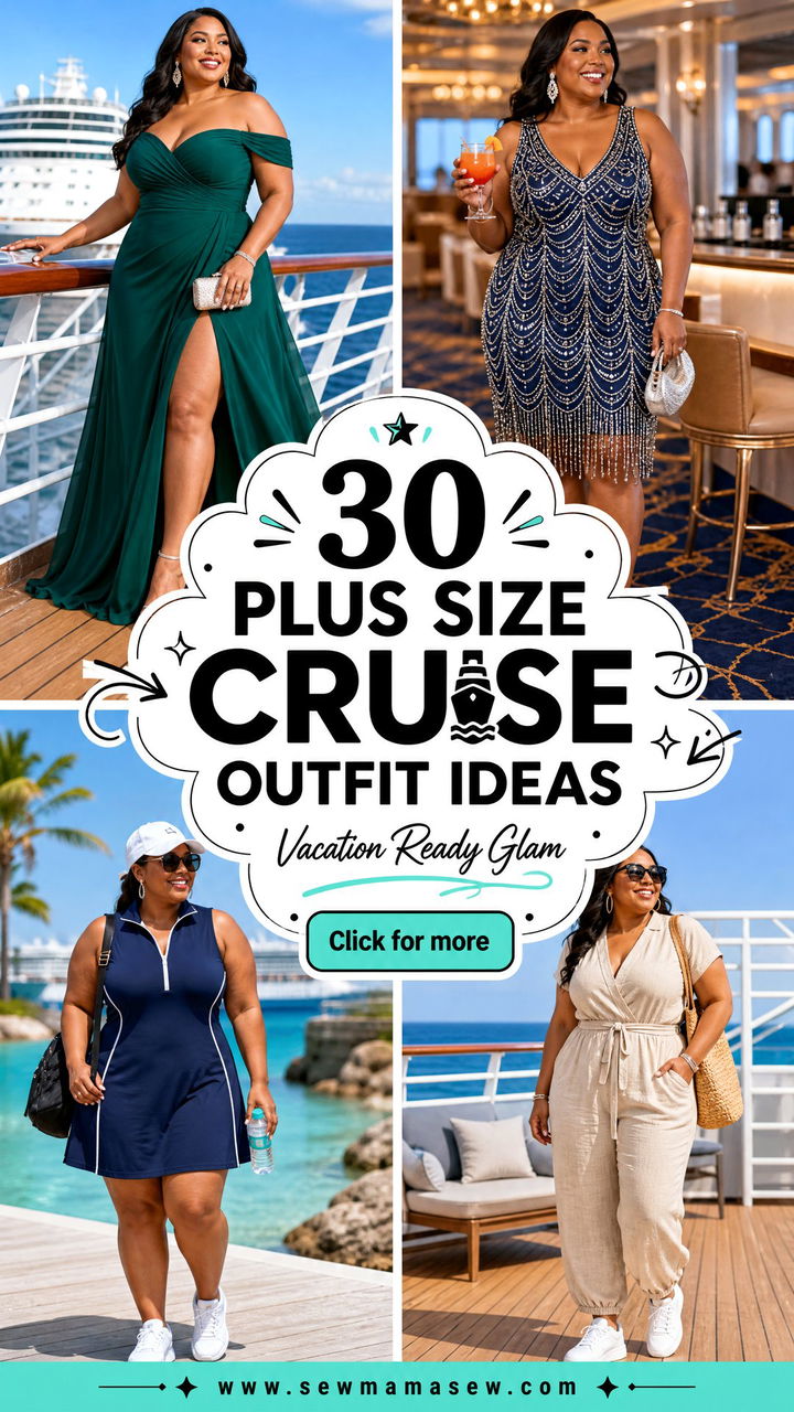 30 Plus Size Cruise Outfit Ideas for Chic Vacation Style - 30 Plus Size Cruise Outfit Ideas for Chic Vacation Style