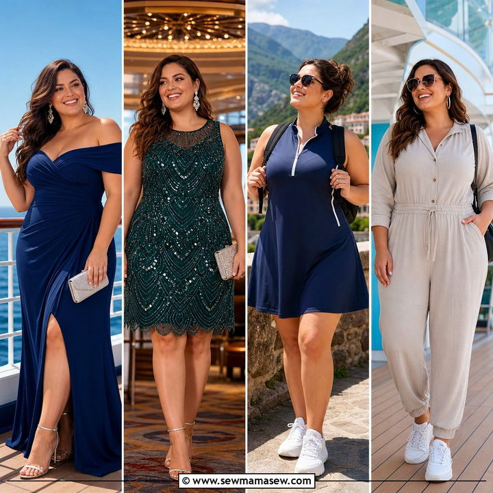 30 Plus Size Cruise Outfit Ideas for Chic Vacation Style