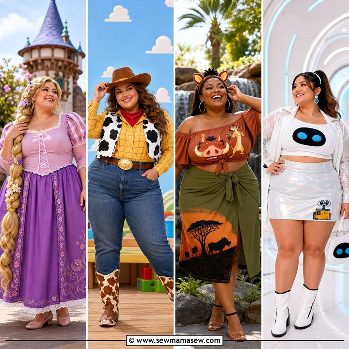 30 Plus Size Disney Outfit Ideas for Magical Park Days