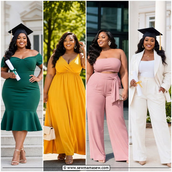 30 Plus Size Graduation Outfit Ideas for a Confident Big Day