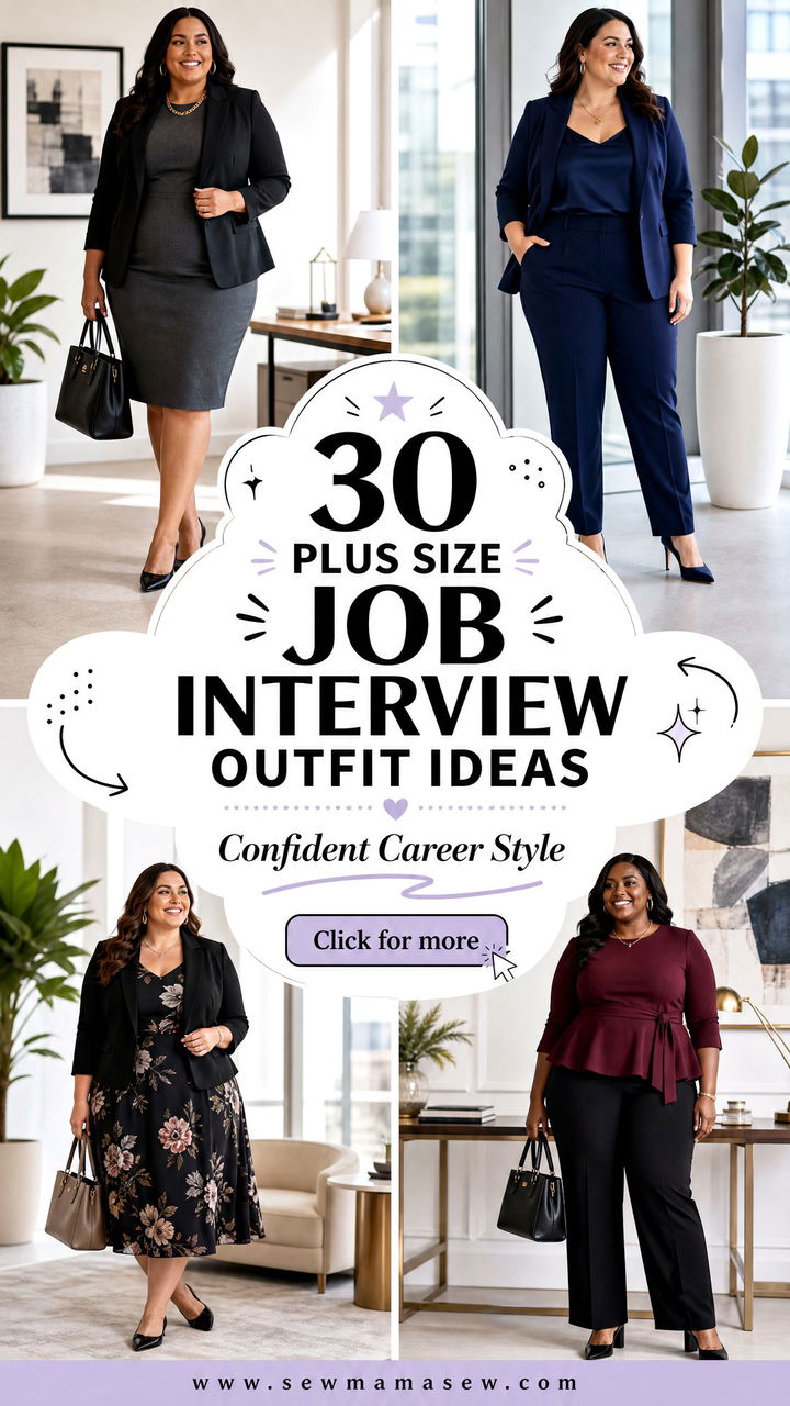 30 Plus Size Job Interview Outfit Ideas to Feel Confident - 30 Plus Size Job Interview Outfit Ideas to Feel Confident