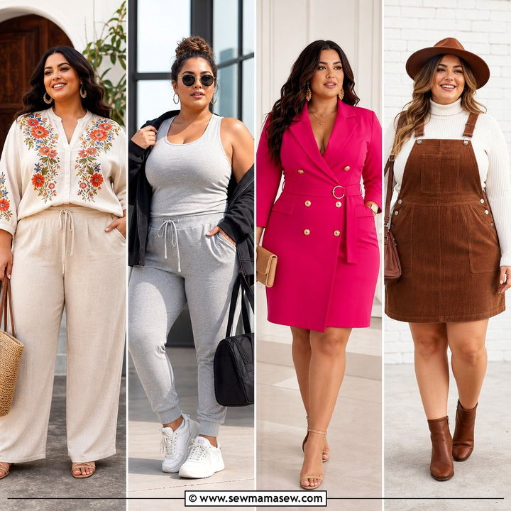 30 Plus Size Modest Outfit Ideas for Chic Everyday Confidence