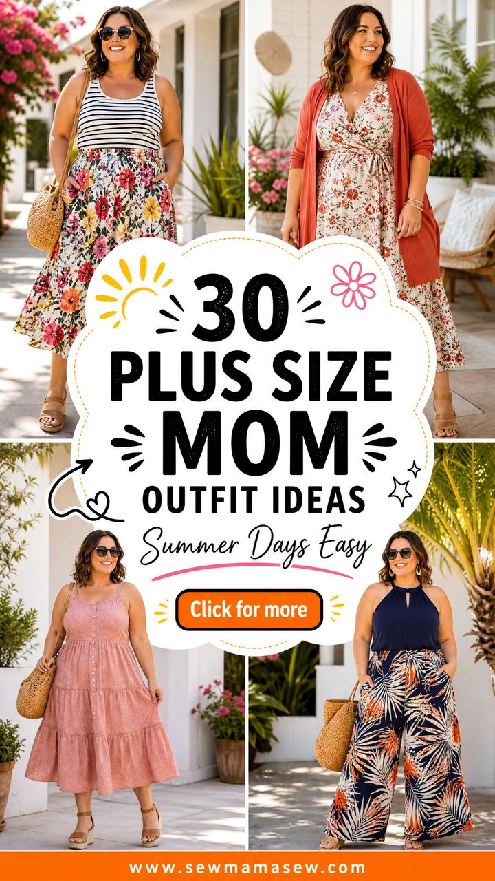 30 Plus Size Mom Outfit Ideas Summer Days Made Easy - 30 Plus Size Mom Outfit Ideas Summer Days Made Easy