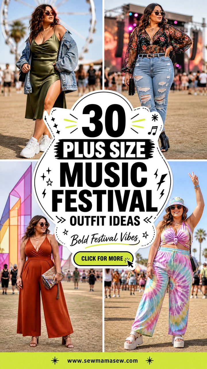 30 Plus Size Music Festival Outfit Ideas for Bold Vibes - 30 Plus Size Music Festival Outfit Ideas for Bold Vibes