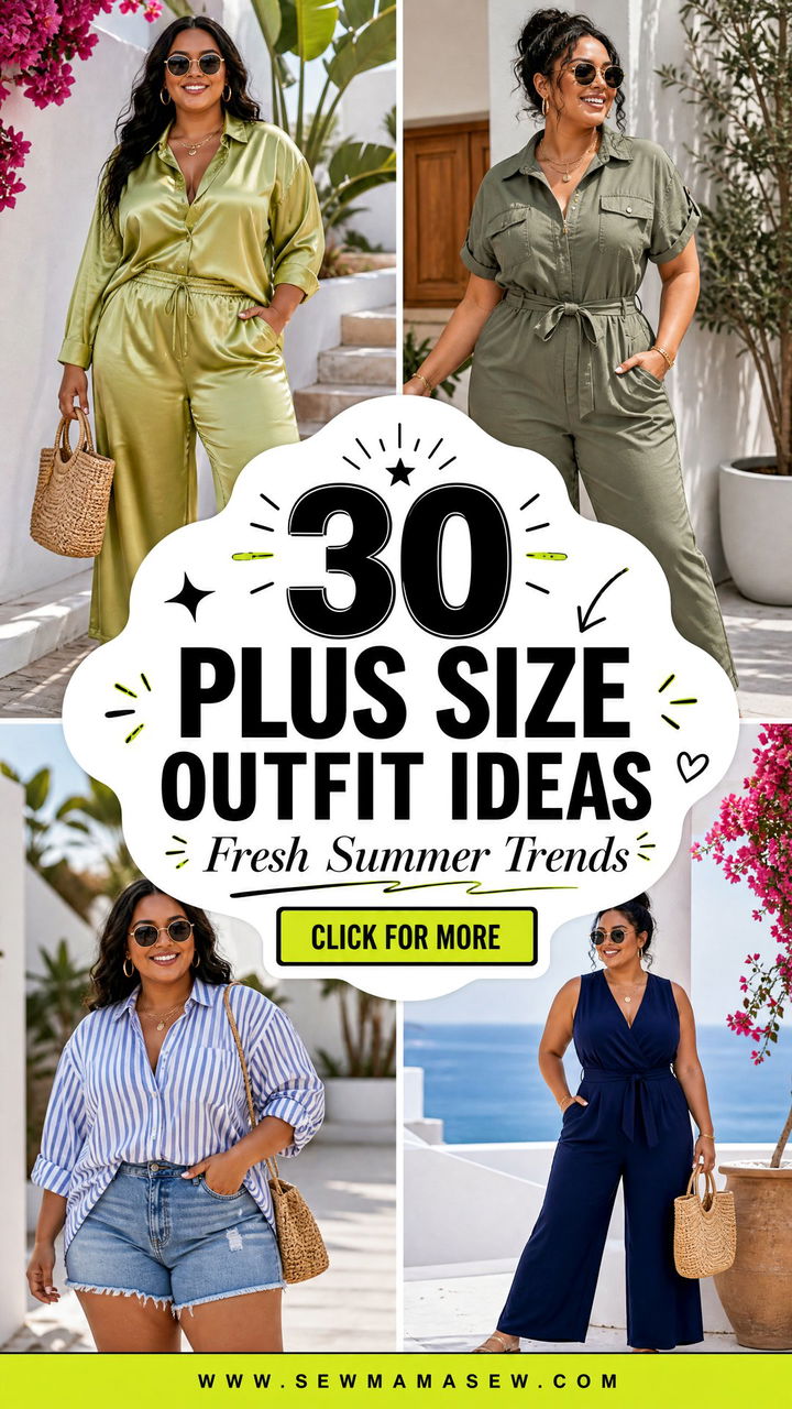 30 Plus Size Outfit Ideas Summer 2026 Fresh Trends - 30 Plus Size Outfit Ideas Summer 2026: Fresh Trends