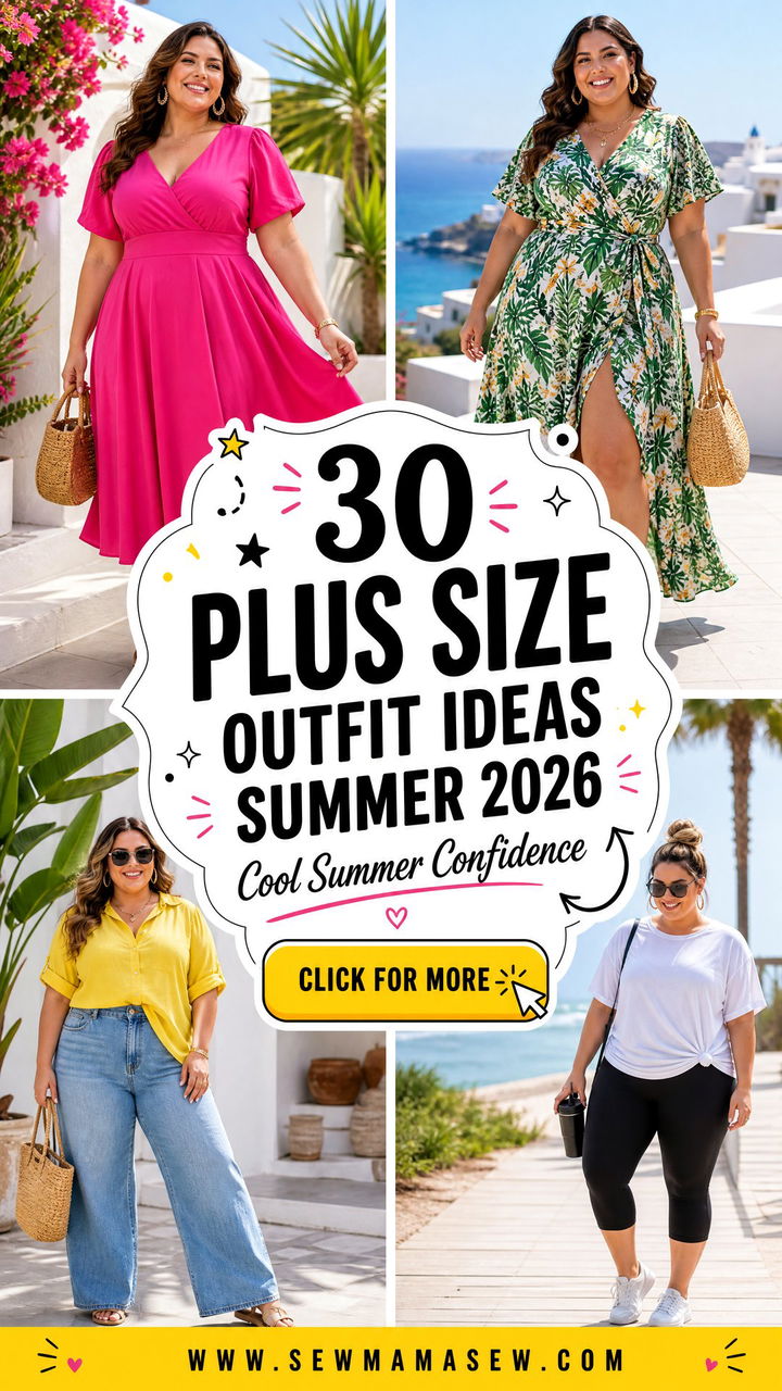 30 Plus Size Outfit Ideas Summer 2026 for Cool Confidence - 30 Plus Size Outfit Ideas Summer 2026 for Cool Confidence