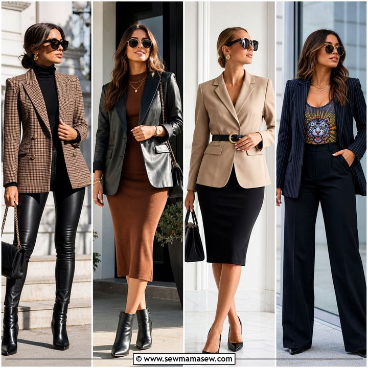 30 Plus Size Outfit Ideas With Blazer For Polished Workdays