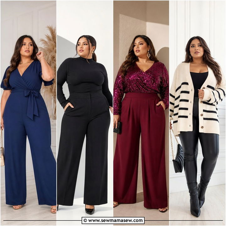30 Plus Size Outfit Ideas for Photoshoot: Flattering Looks