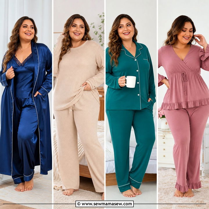 30 Plus Size Pajama Outfit Ideas For Cozy Nights In Style