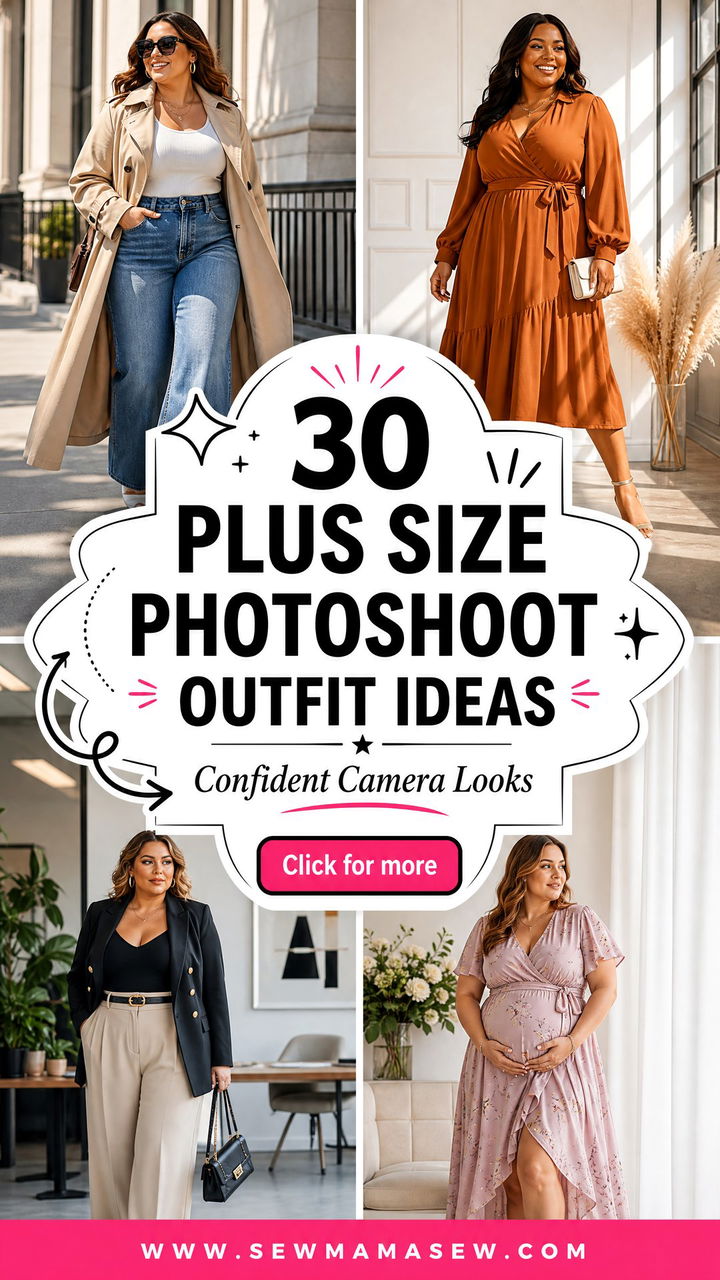 30 Plus Size Photoshoot Outfit Ideas To Feel Confident - 30 Plus Size Photoshoot Outfit Ideas To Feel Confident