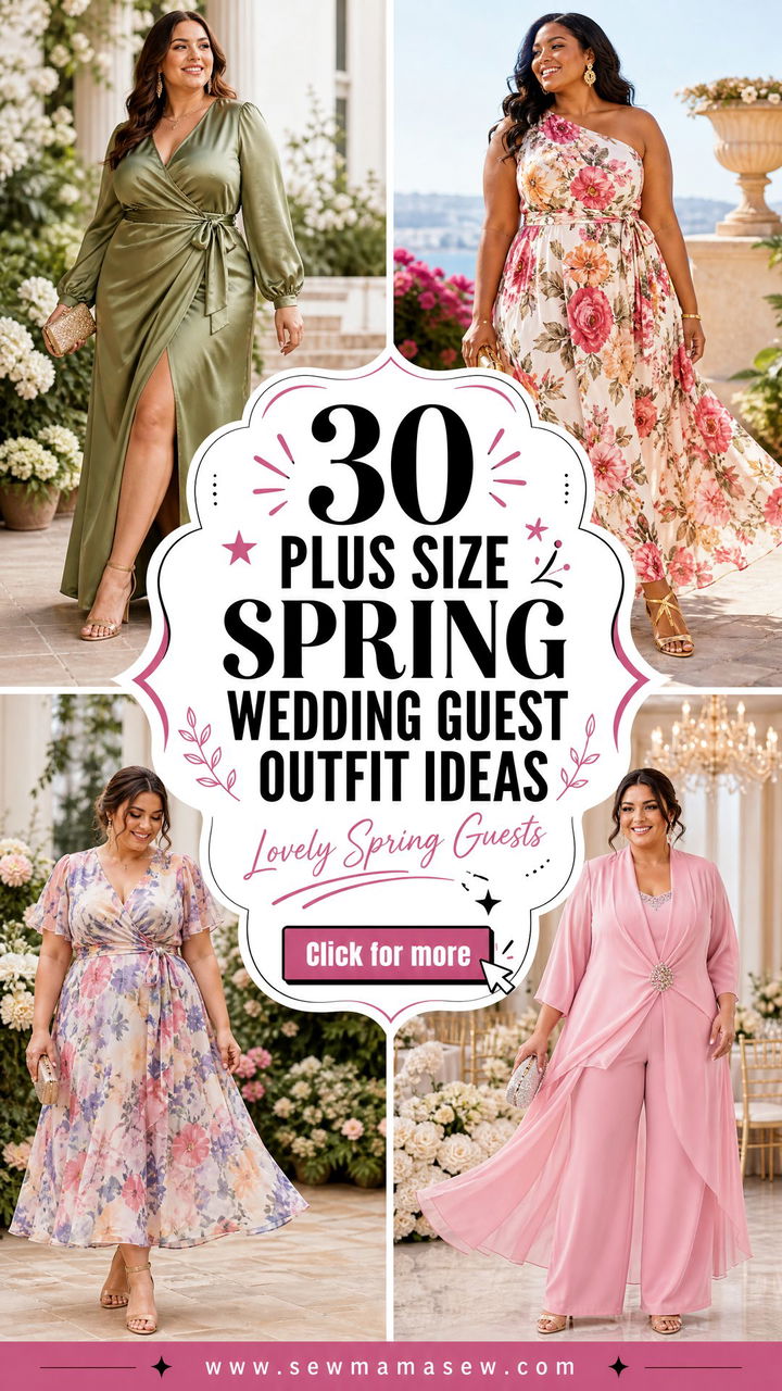 30 Plus Size Spring Wedding Guest Outfit Ideas to Love - 30 Plus Size Spring Wedding Guest Outfit Ideas to Love