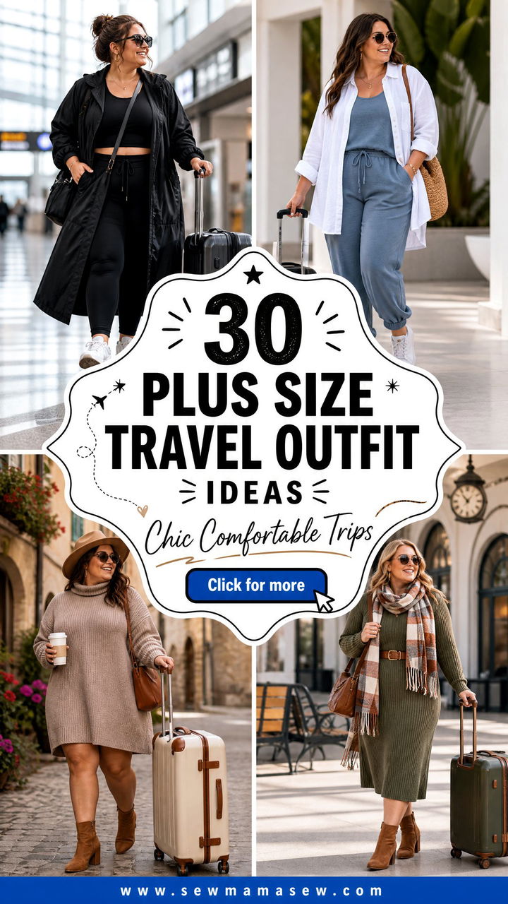 30 Plus Size Travel Outfit Ideas for Chic Comfortable Trips - 30 Plus Size Travel Outfit Ideas for Chic Comfortable Trips