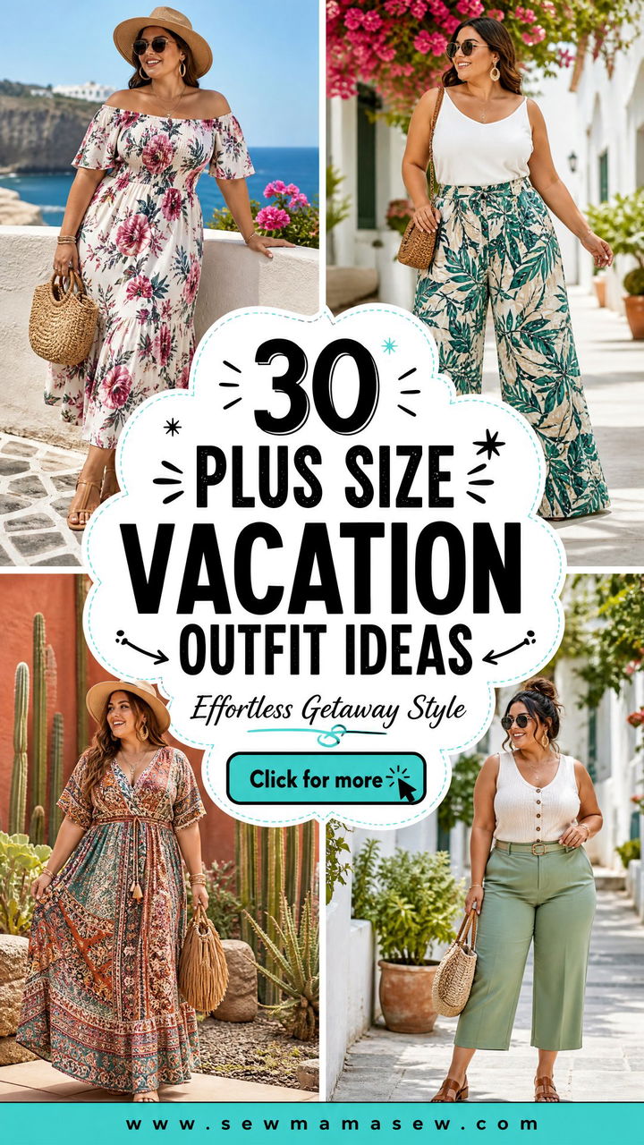 30 Plus Size Vacation Outfit Ideas for Effortless Getaways - 30 Plus Size Vacation Outfit Ideas for Effortless Getaways