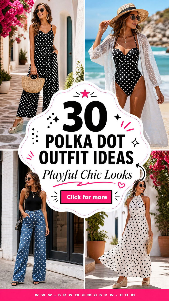 30 Polka Dot Outfit Ideas Playful Looks for Chic Women - 30 Polka Dot Outfit Ideas: Playful Looks for Chic Women